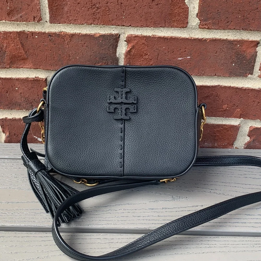 Tory Burch McGraw Leather Camera Bag